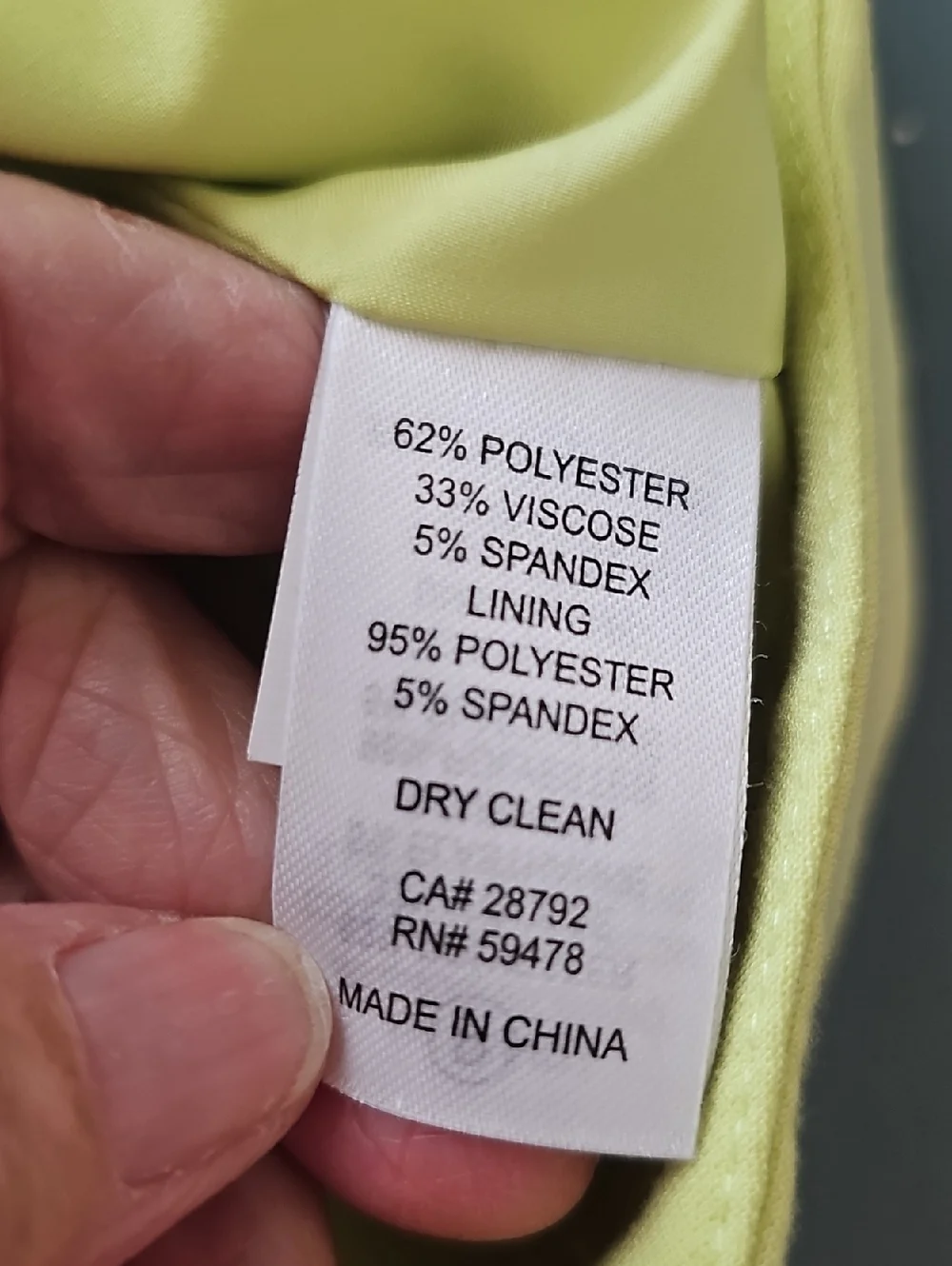Christian Lacriox Lime Green Tailored Vest with Gold Buttons. NWOT. Sz Meduim
